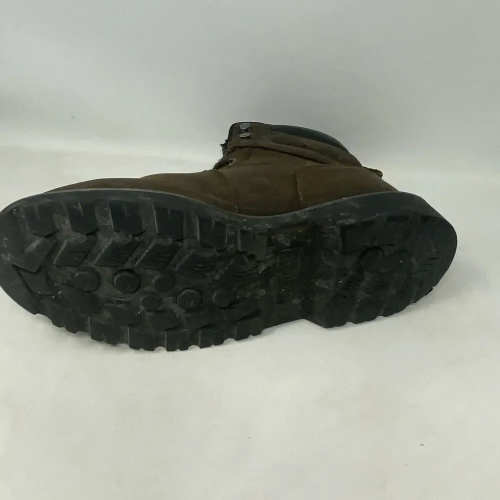 Wolverine Boots Mens Size 10M Brown Leather Waterproof Ankle Work Lace Up W10643